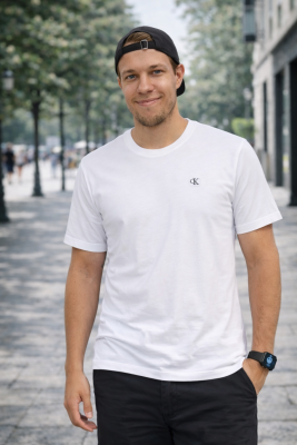 Calvin Klein Jeans fehér póló
