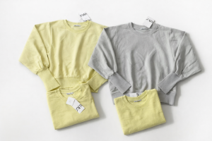 Zara lemon sárga és szürke passzés felső