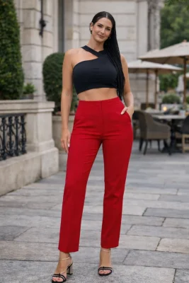 Zara új “Mindenki szereti” magasderekú csinos/elegáns nadrág